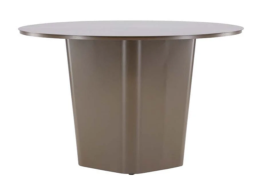 Santa Fe tuintafel Ø120 bruin.