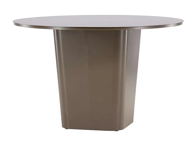 Santa Fe tuintafel Ø120 bruin.