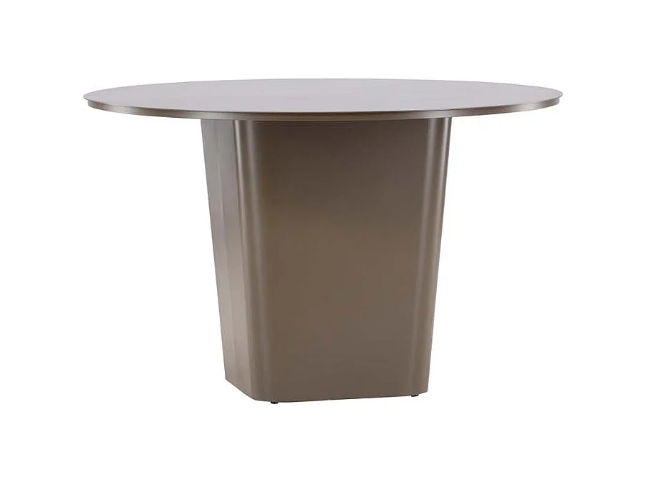 Santa Fe tuintafel Ø120 bruin.