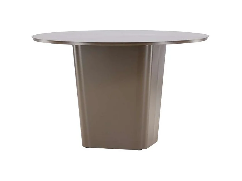 Santa Fe tuintafel Ø120 bruin.