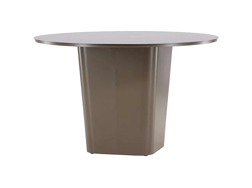Santa Fe tuintafel Ø120 bruin.
