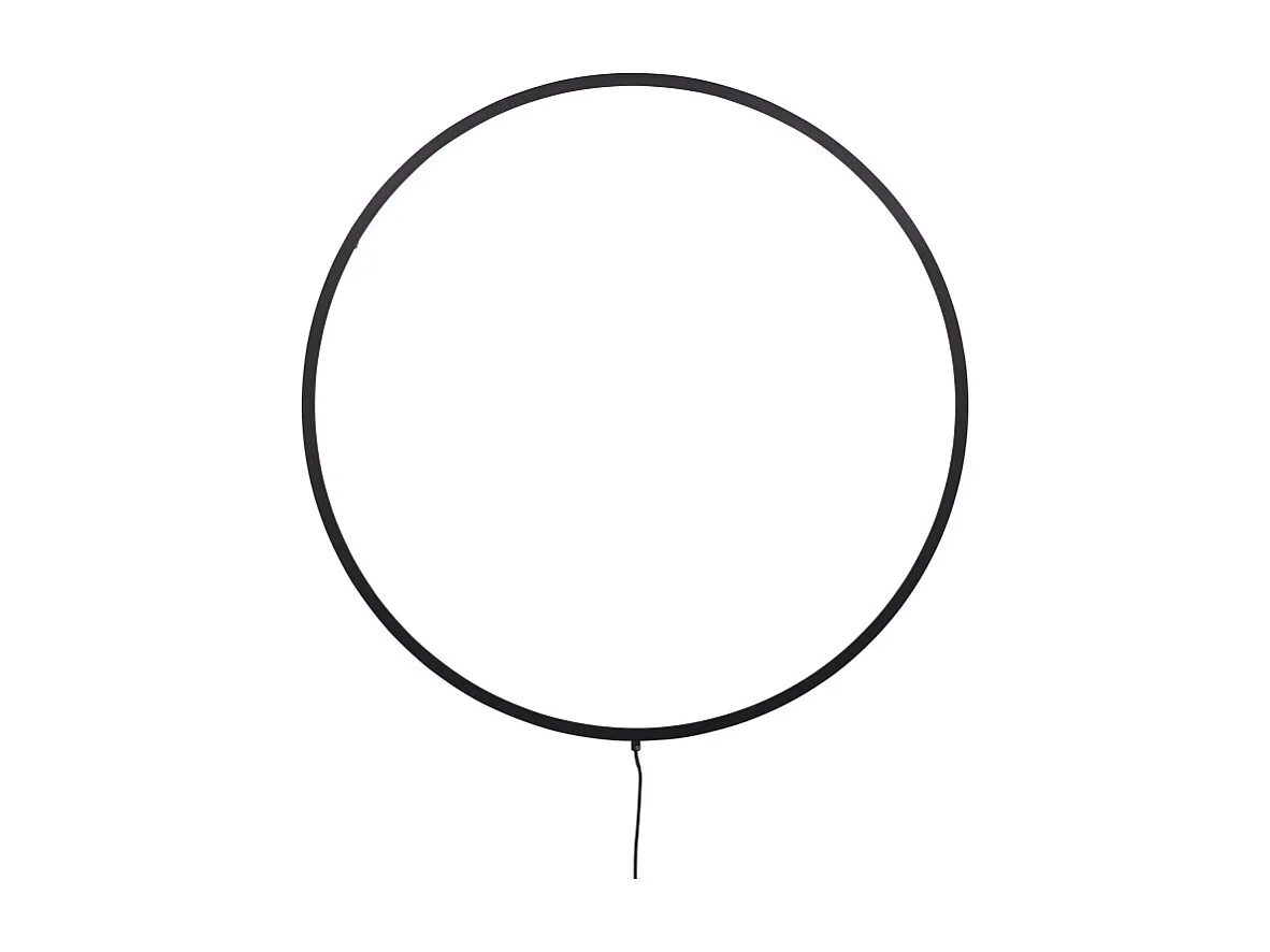 Applique Murale Design "Sormjole" 100cm Noir