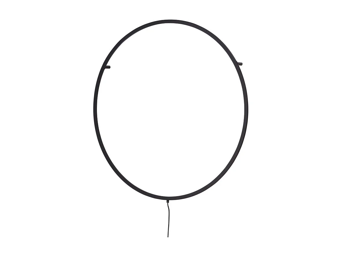 Applique Murale Design "Sormjole" 100cm Noir