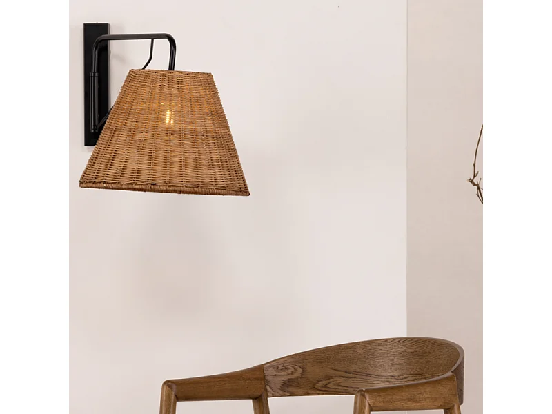 Stala verlichting wandlamp 33x53x32cm naturel.