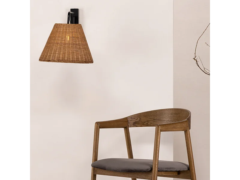 Stala verlichting wandlamp 33x53x32cm naturel.