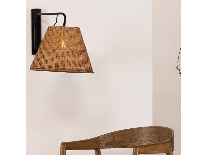 Stala verlichting wandlamp 33x53x32cm naturel.