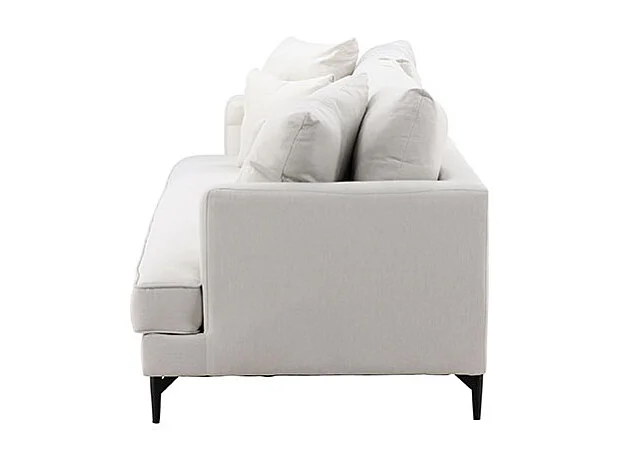Sofia Sofa 3-Sitzer beige.