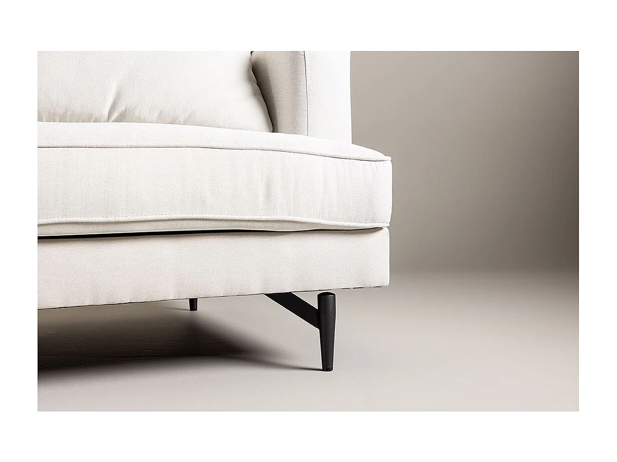 Sofia Sofa 3-Sitzer beige.