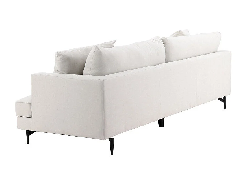 Canapé 3 Places en Tissu "Sofia" 260cm Beige