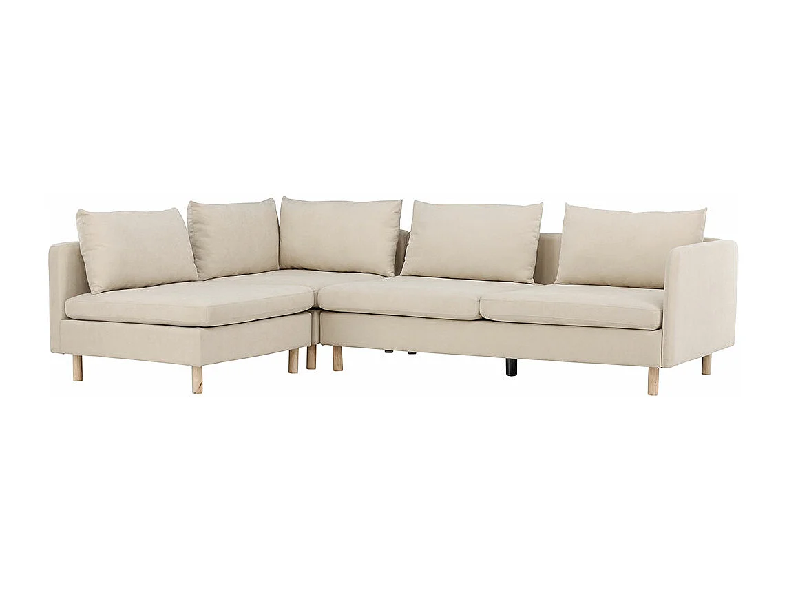 Zero bank 3-zits beige.