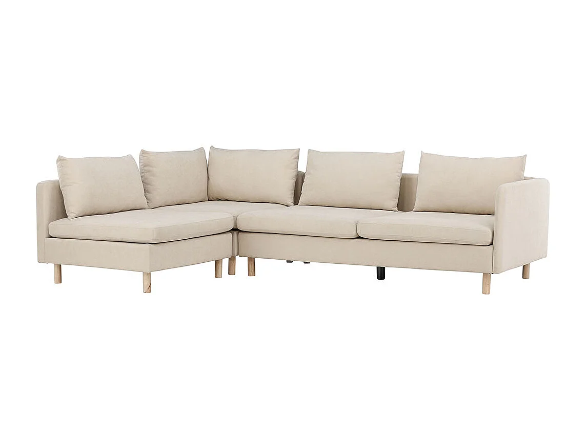 Zero bank 3-zits beige.