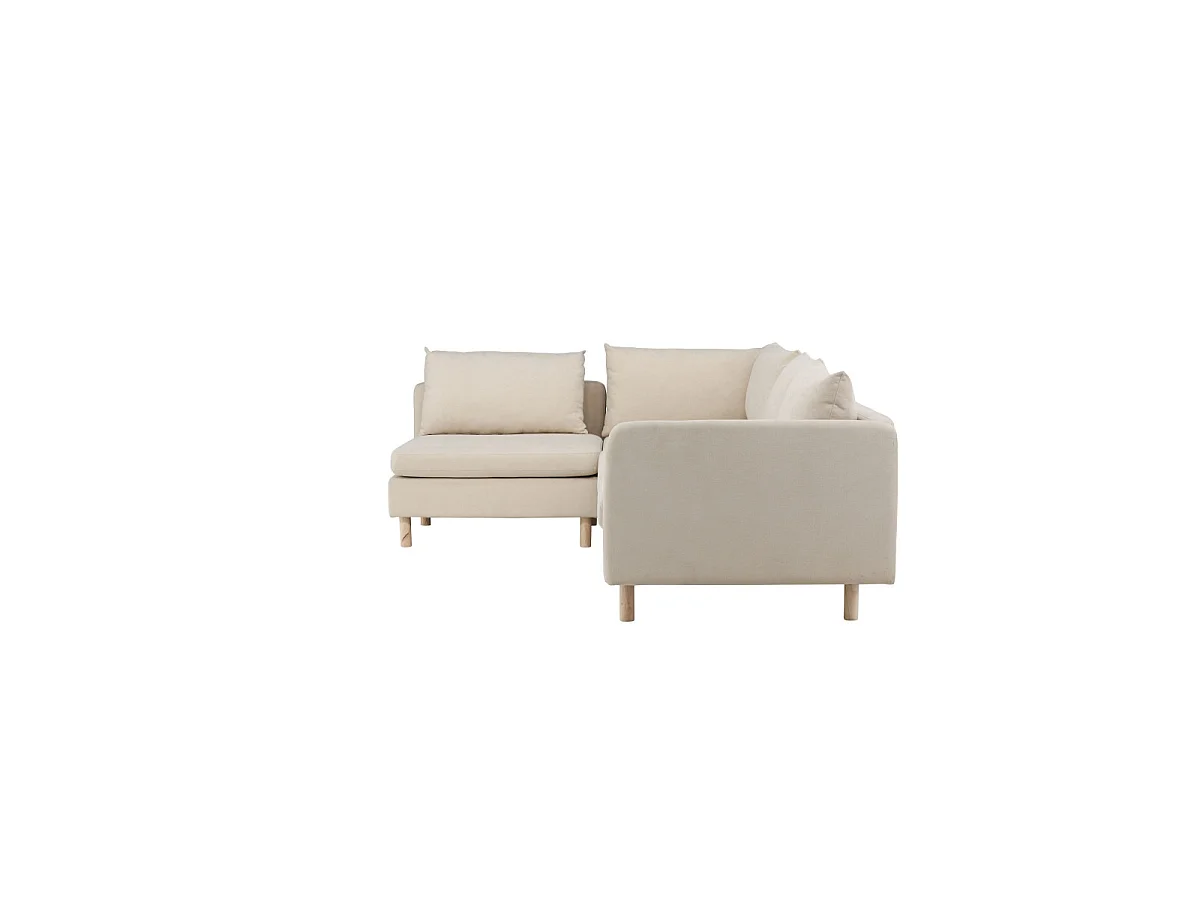 Zero bank 3-zits beige.