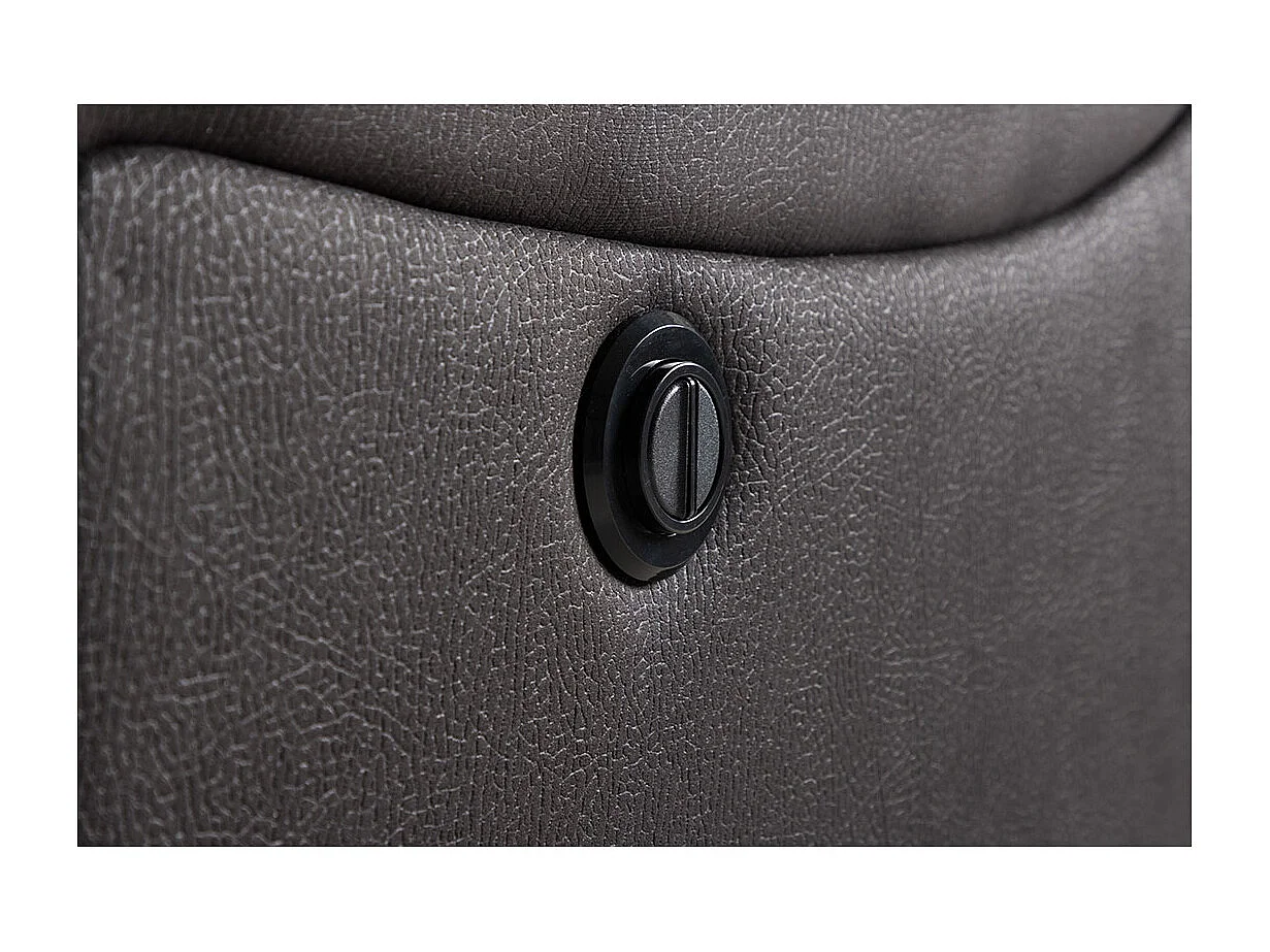 Singapore Sofa 3-Sitzer Sessel schwarz.