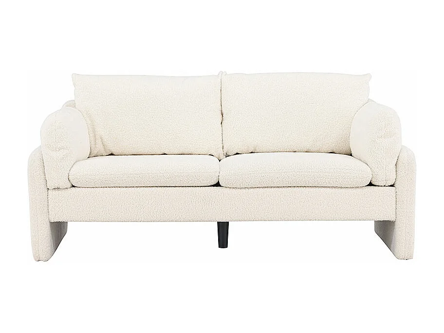 Vindel Sofa 2-Sitzer Teddy weiß.