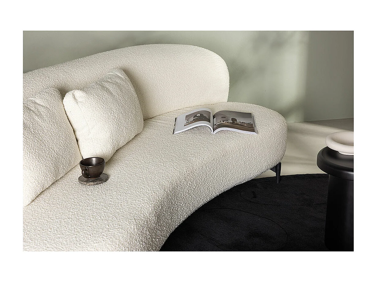 Luna bank 3-zits wit.