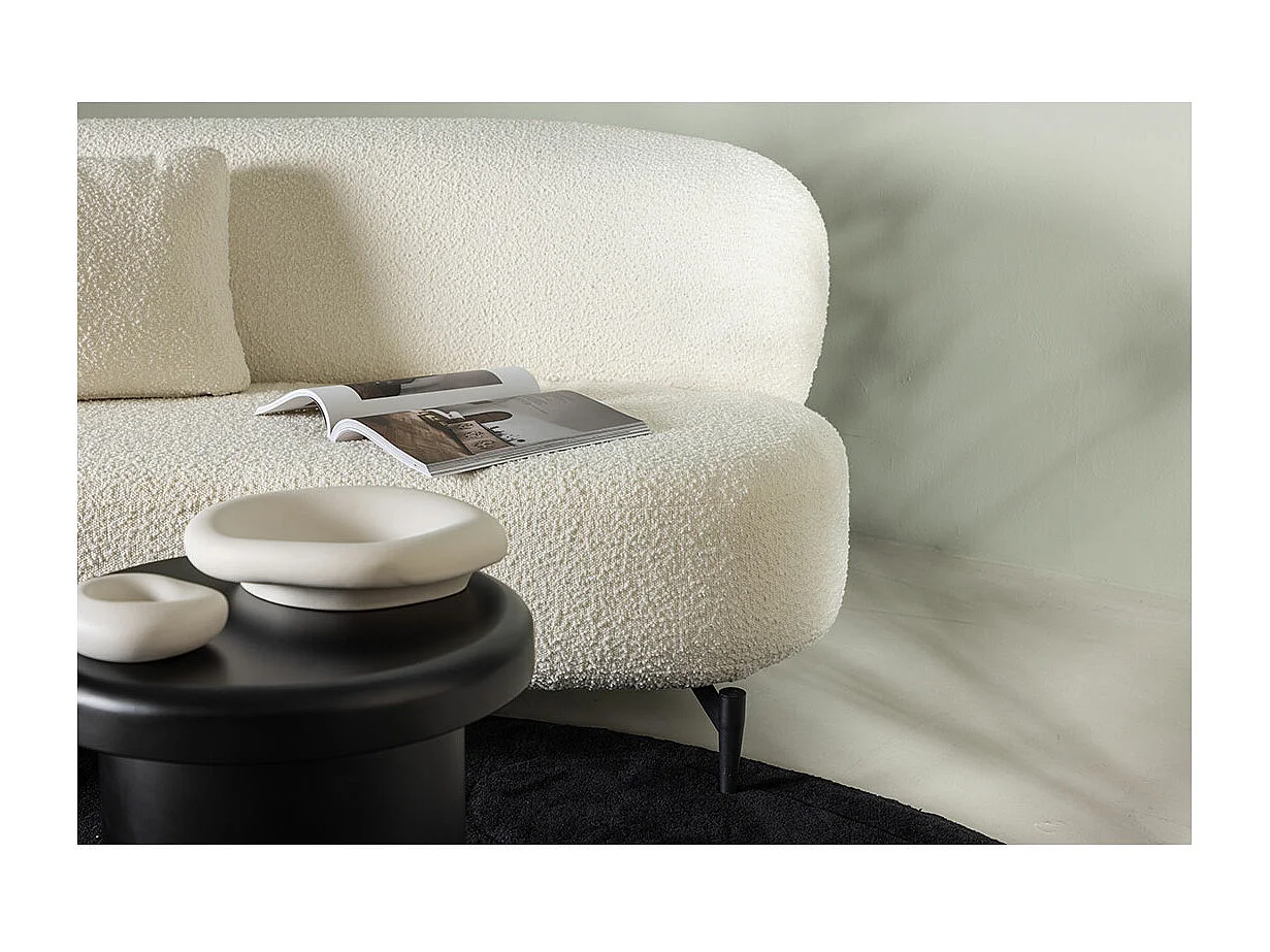 Luna bank 3-zits wit.