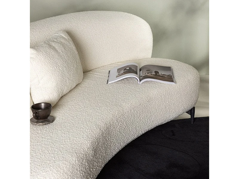 Luna bank 3-zits wit.