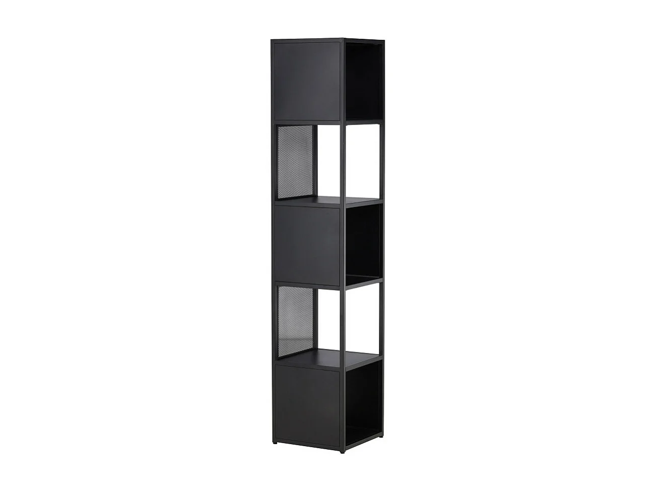 Étagère 5 Niveaux en Métal "Buenos Aires" 185cm Noir