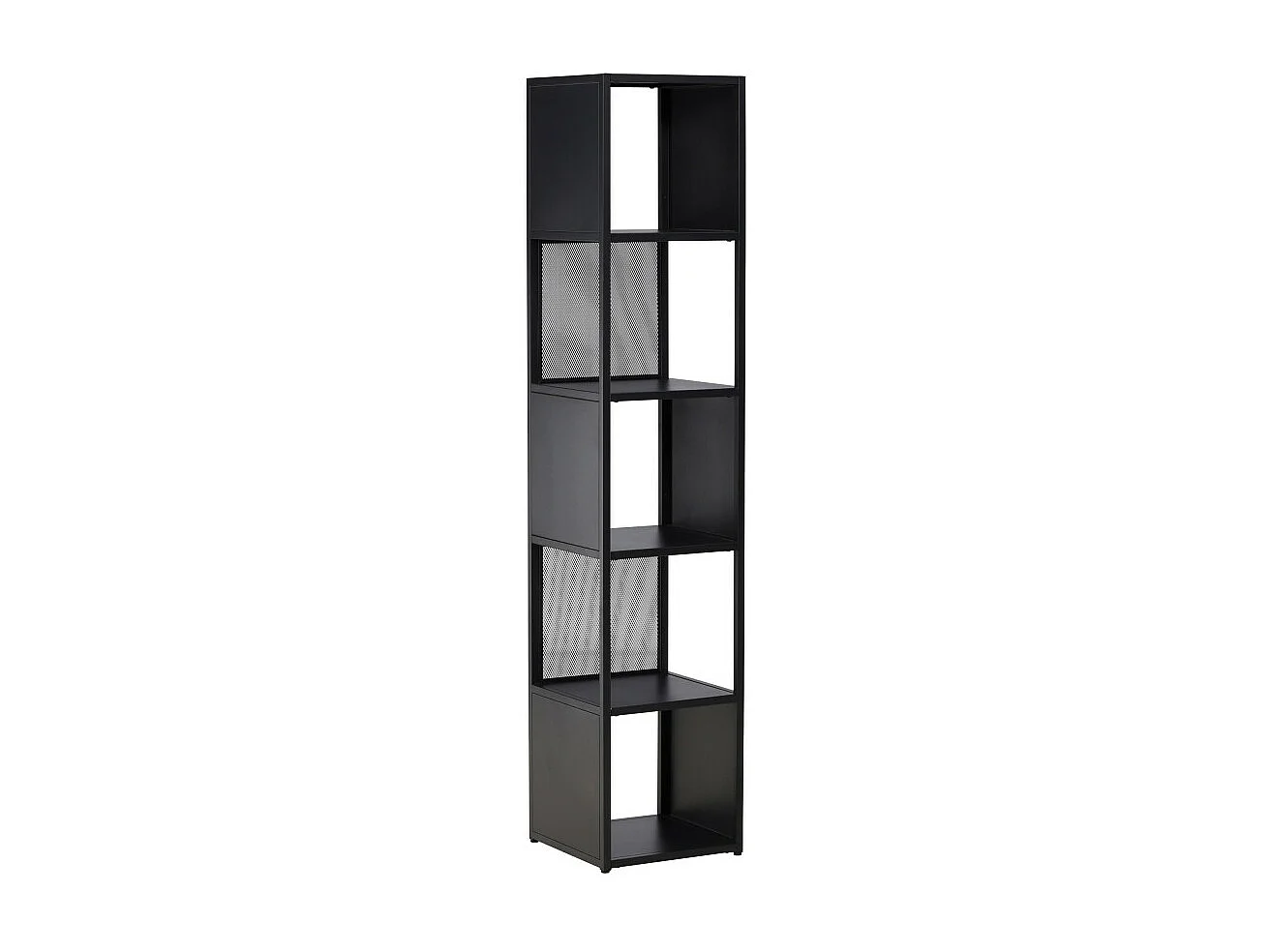 Étagère 5 Niveaux en Métal "Buenos Aires" 185cm Noir