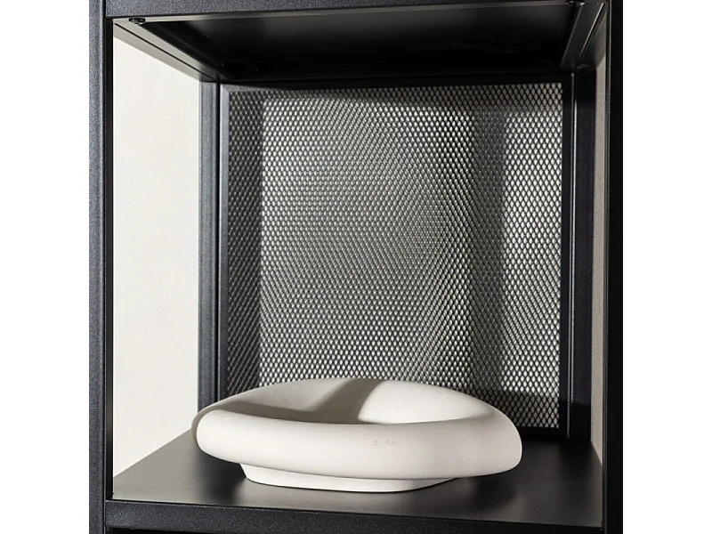 Étagère 5 Niveaux en Métal "Buenos Aires" 185cm Noir