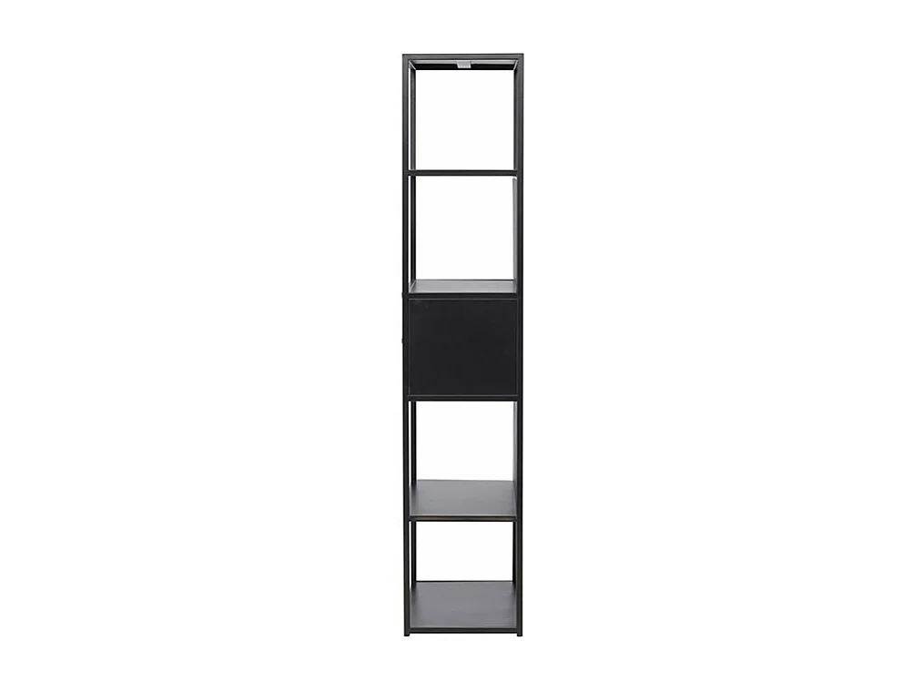 Étagère 4 Niveaux en Métal "Santiago" 185cm Noir