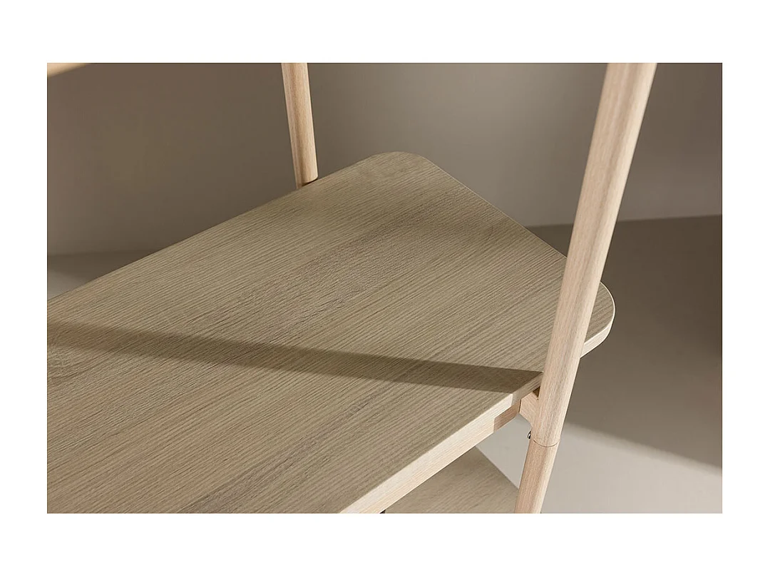Étagère 5 Niveaux "Heim" 190cm Naturel