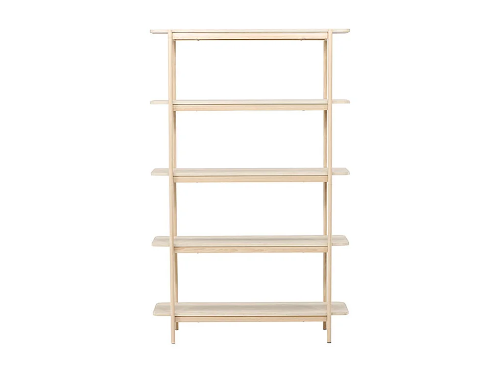 Heim wandkast 190 cm 5 planken whitewash.