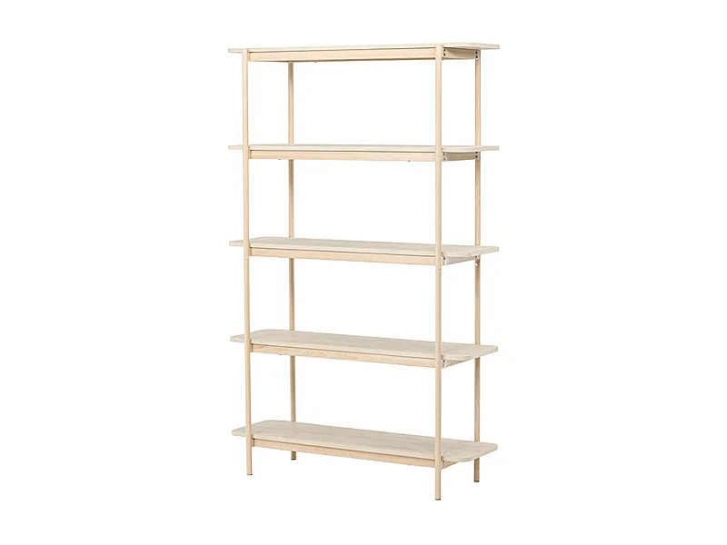 Étagère 5 Niveaux "Heim" 190cm Naturel