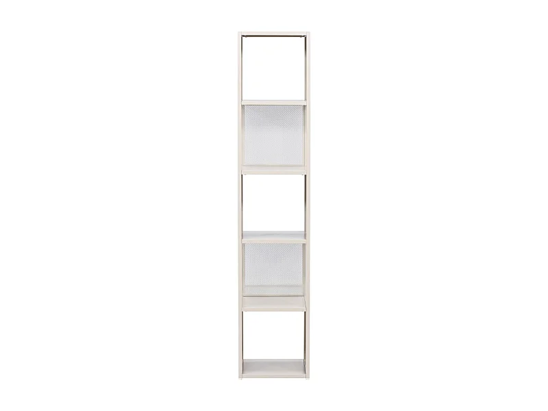 Étagère 5 Niveaux en Métal "Buenos Aires" 185cm Beige