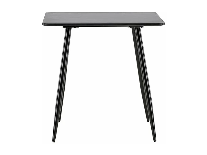 Table à Manger "Polar" 75 cm Noir