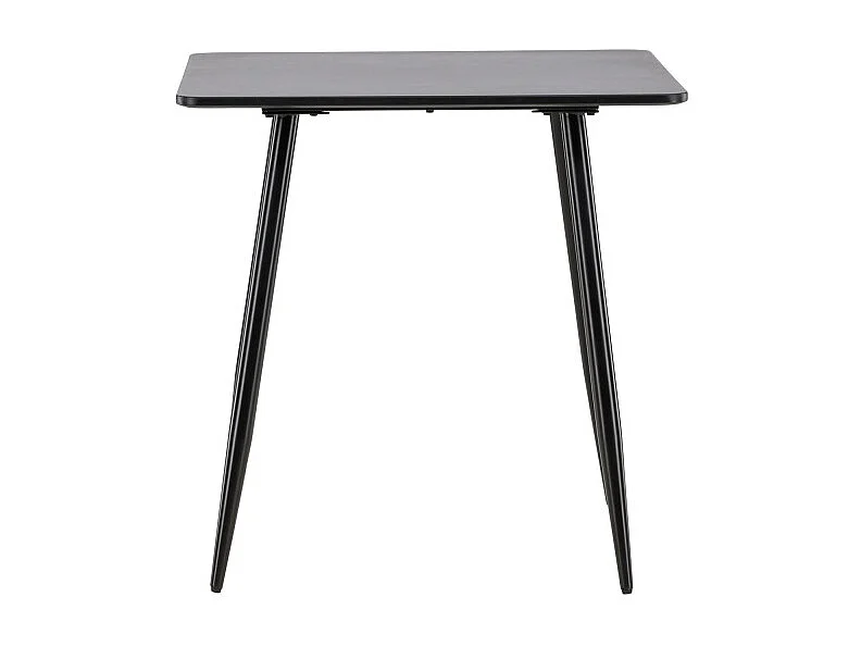Table à Manger "Polar" 75 cm Noir