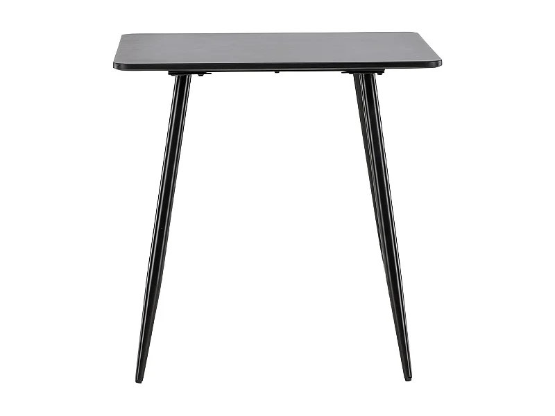 Table à Manger "Polar" 75 cm Noir