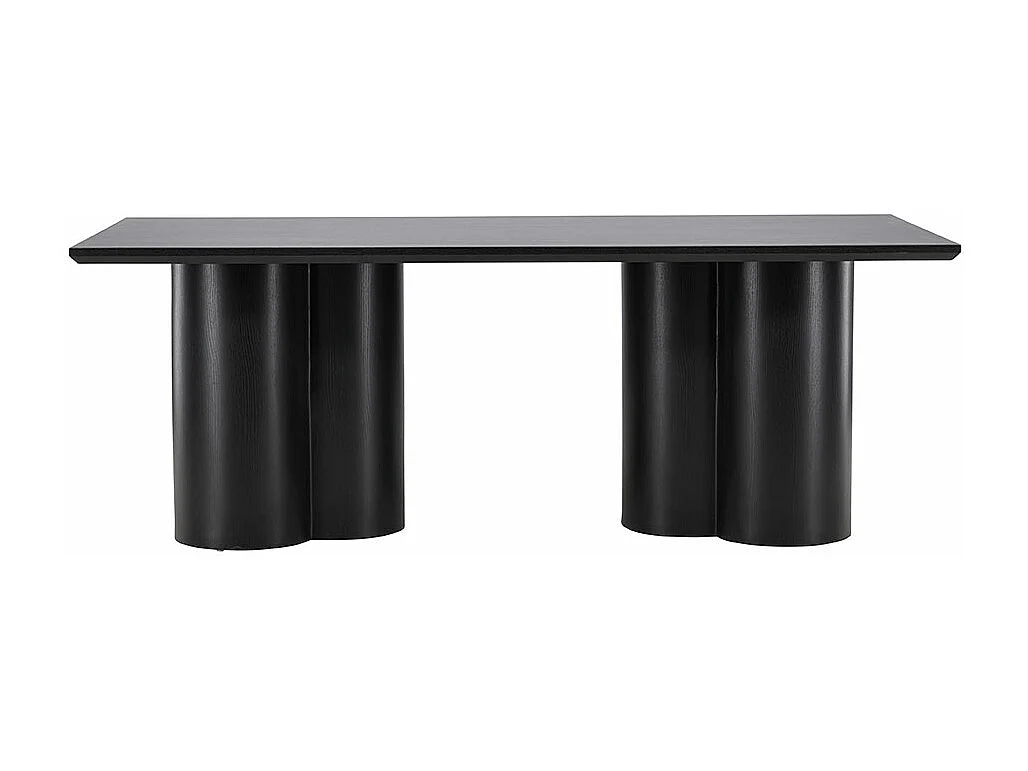 Table à Manger Design "Olivia" 210 cm Noir