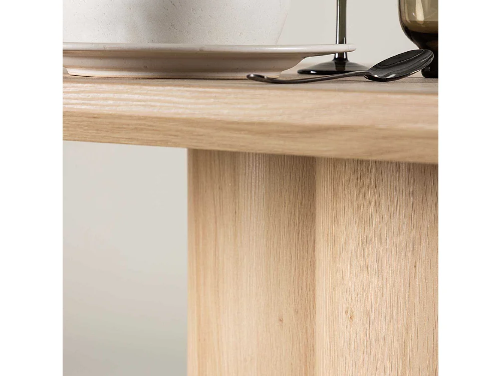 Table à Manger Design "Olivia" 210 cm Naturel