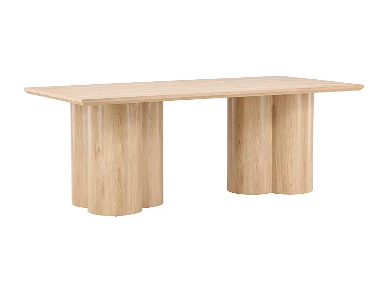 Table à Manger Design "Olivia" 210cm Naturel