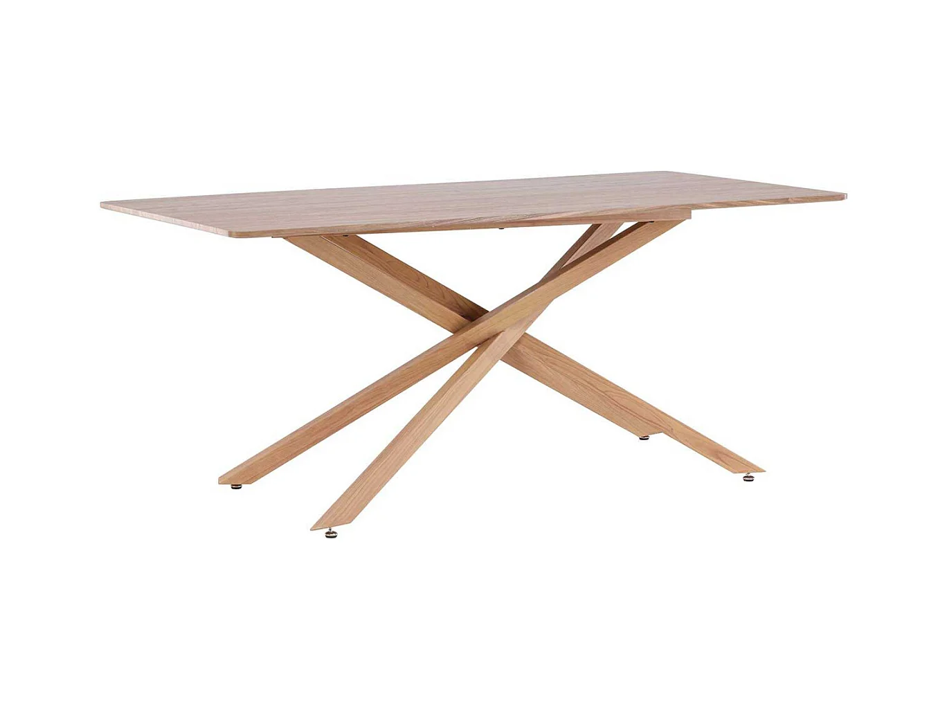 Table à Manger "Piazza" 180cm Naturel