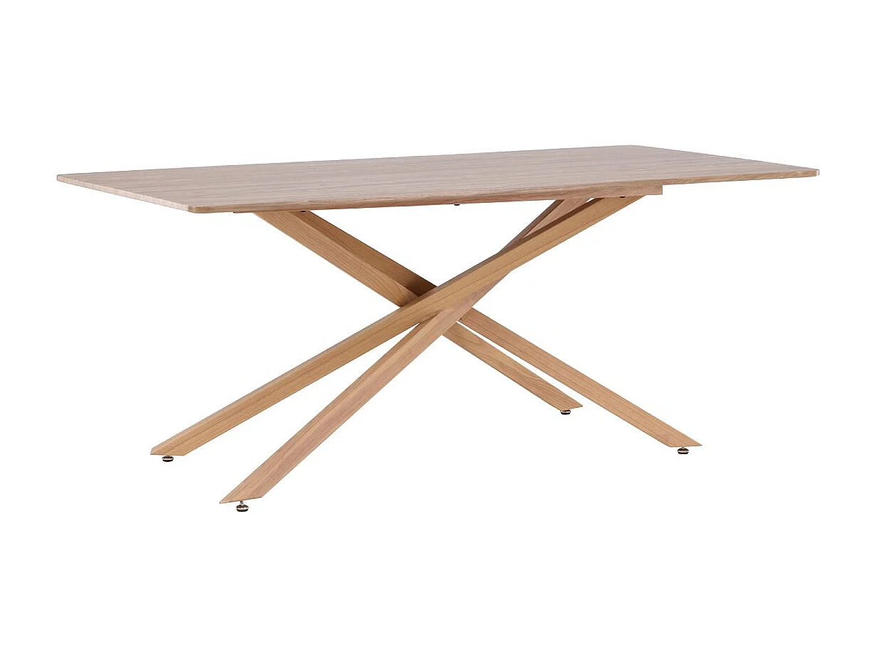 Table à Manger "Piazza" 180cm Naturel