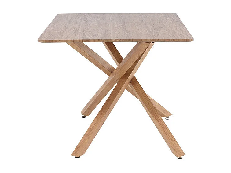 Table à Manger "Piazza" 180cm Naturel