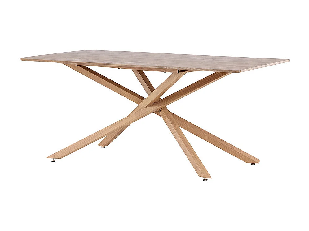 Piazza table de salle à manger 90x180 cm mocca.