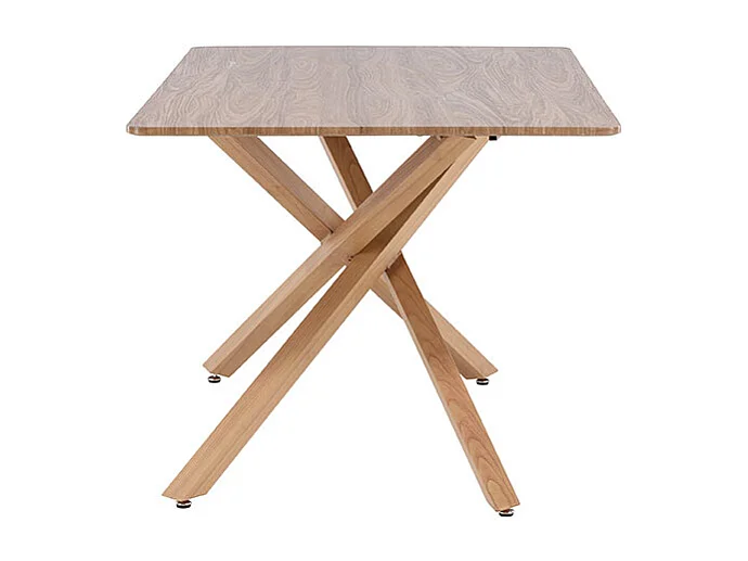 Piazza table de salle à manger 90x180 cm mocca.