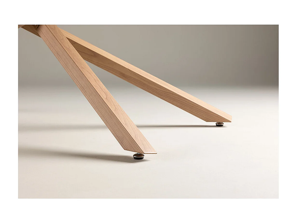 Piazza table de salle à manger 90x180 cm mocca.