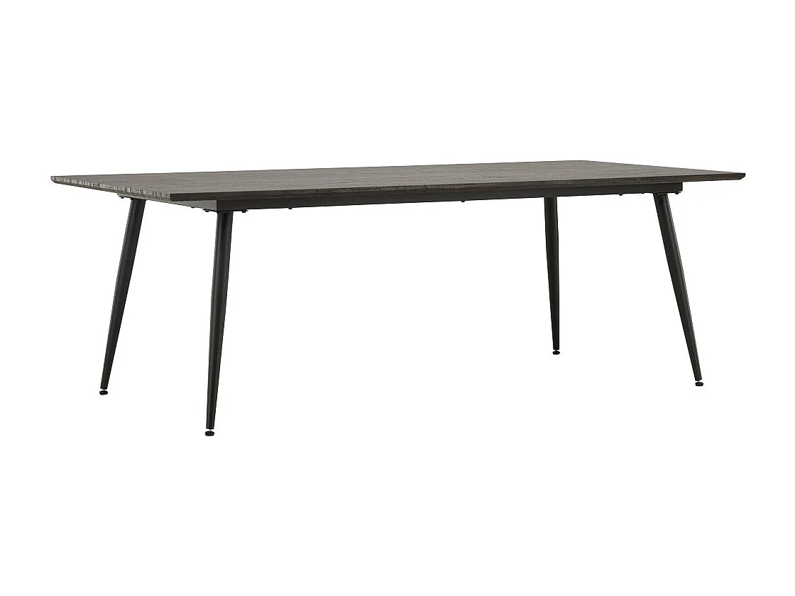 Table à Manger Design "Keholmen" 220cm Marron