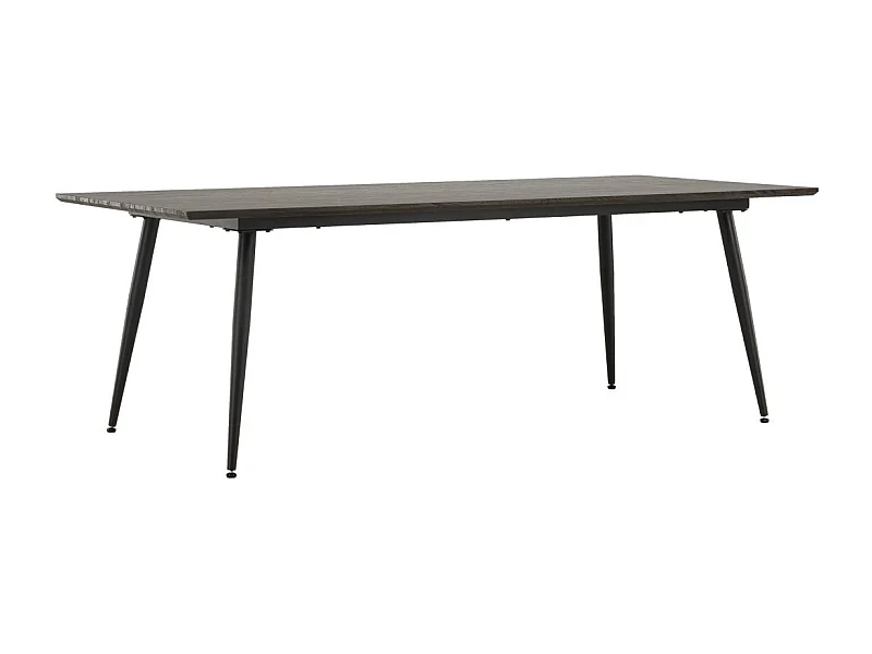 Table à Manger Design "Keholmen" 220cm Marron