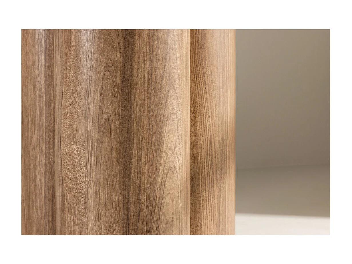 Olivia eetkamertafel Ø110 cm mocca.