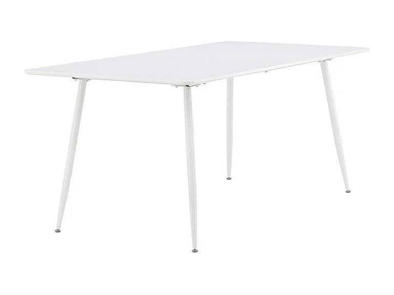 Silar eetkamertafel 90x180 cm wit.