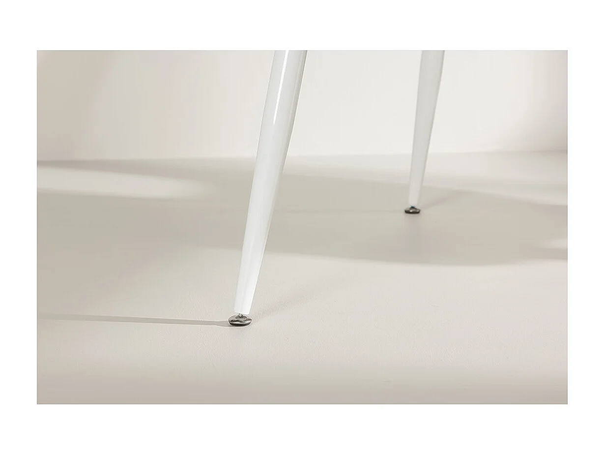 Silar eetkamertafel 90x180 cm wit.