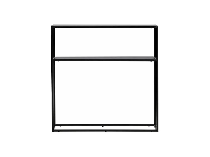 Georgetown sidetable 1 plank zwart.