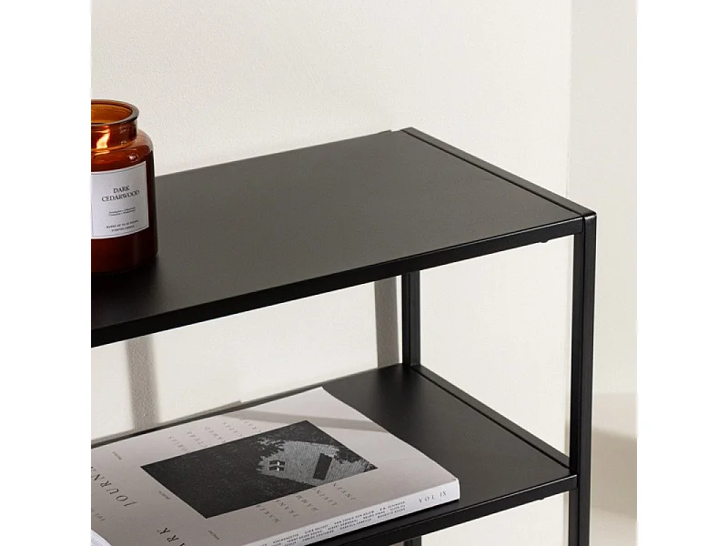 Console Design en Métal "Georgetown" 80cm Noir