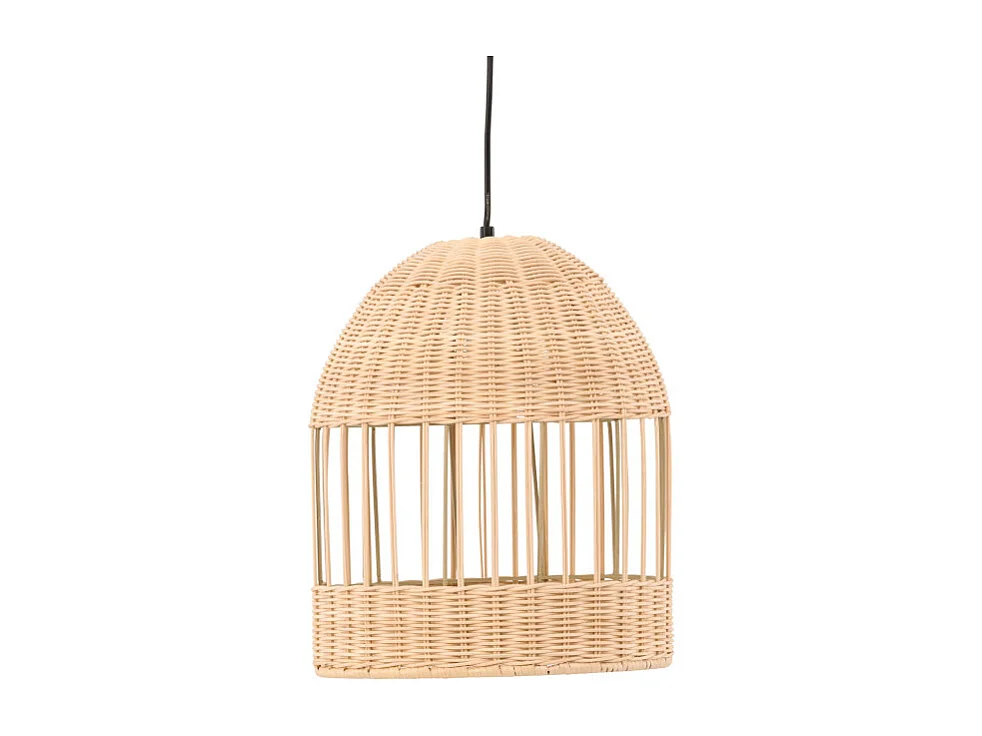 Lampe Suspension en Rotin "Alsback" 35cm Naturel