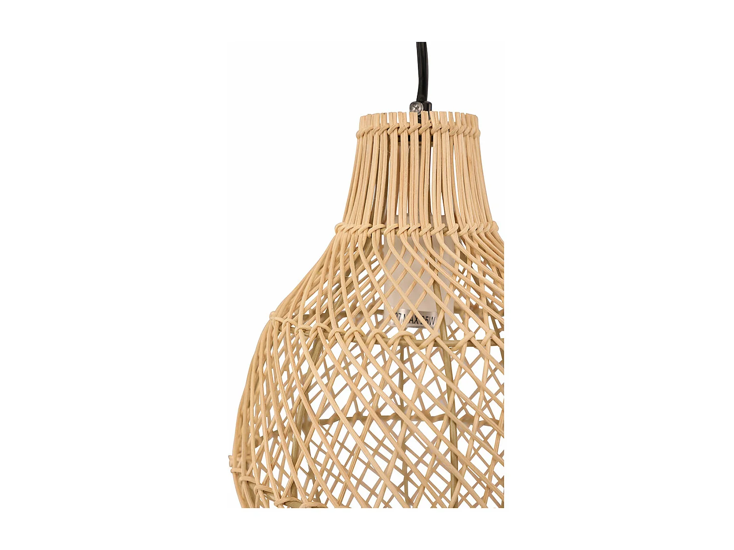 Varekil Beleuchtung Pendelleuchte 20x20x25cm natur.